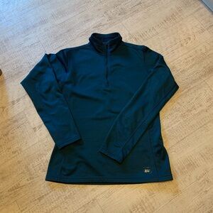 REI womens polartec fleece 1/4 zip SIZE Medium EUC